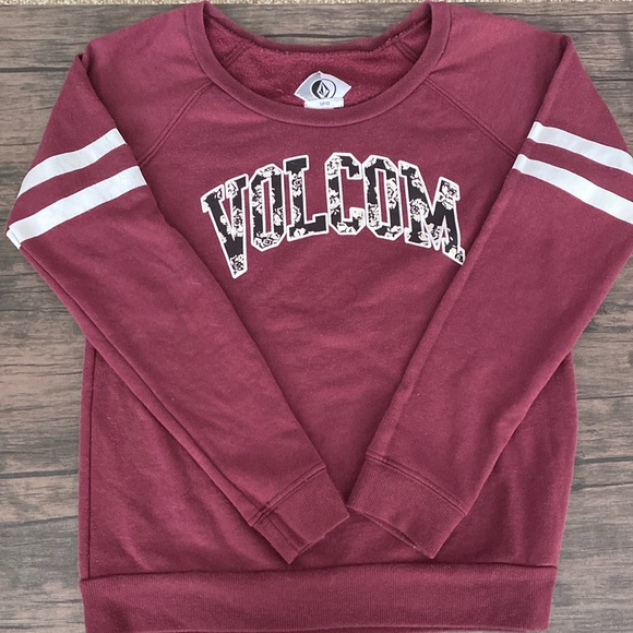 Volcom Scoopneck Sweatshirt - Picture 1 of 5